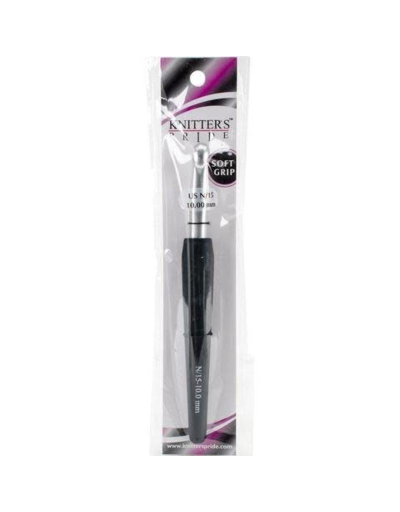 Knitters Pride KP Aluminum Gold Crochet Single End