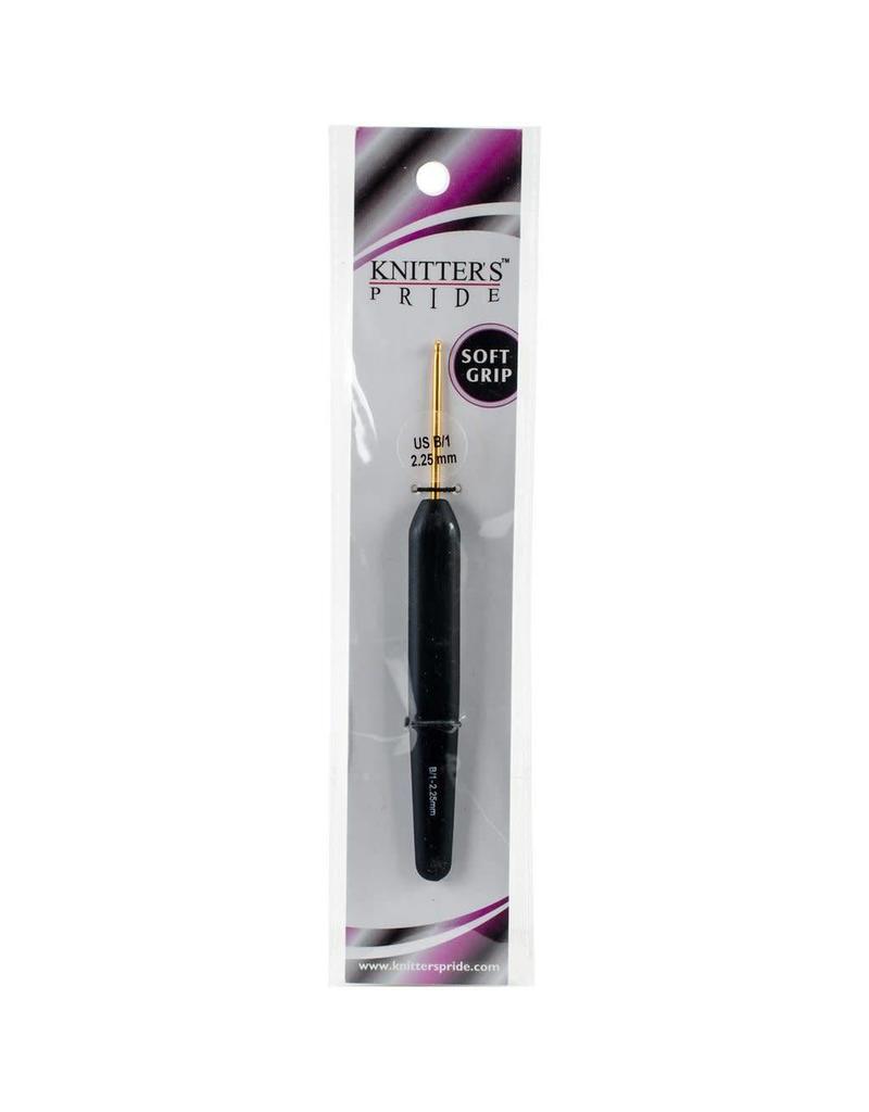 Knitters Pride KP Aluminum Gold Crochet Single End