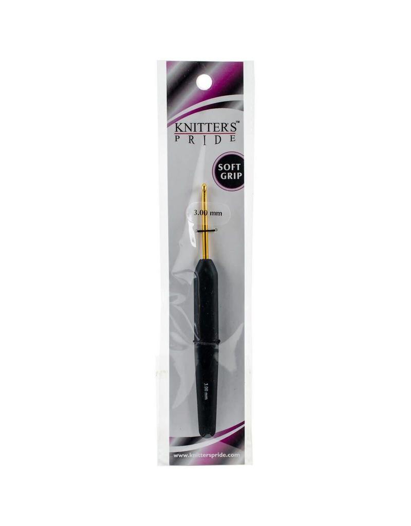 Knitters Pride KP Aluminum Gold Crochet Single End