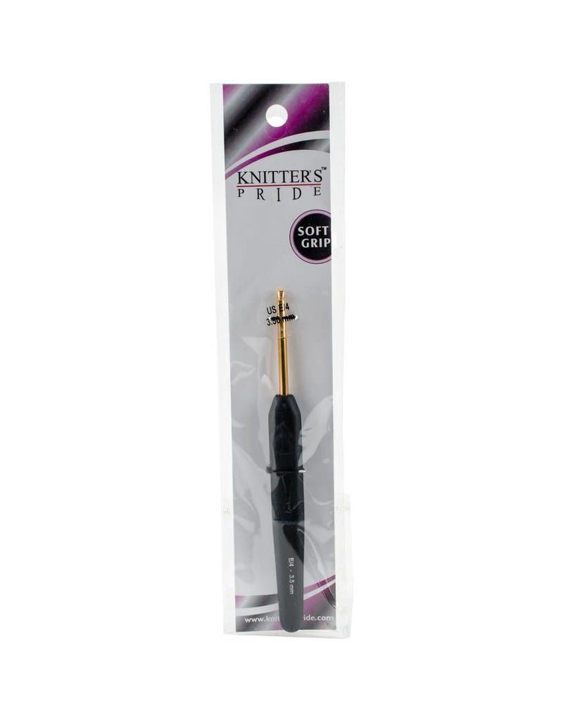 Knitters Pride KP Aluminum Gold Crochet Single End