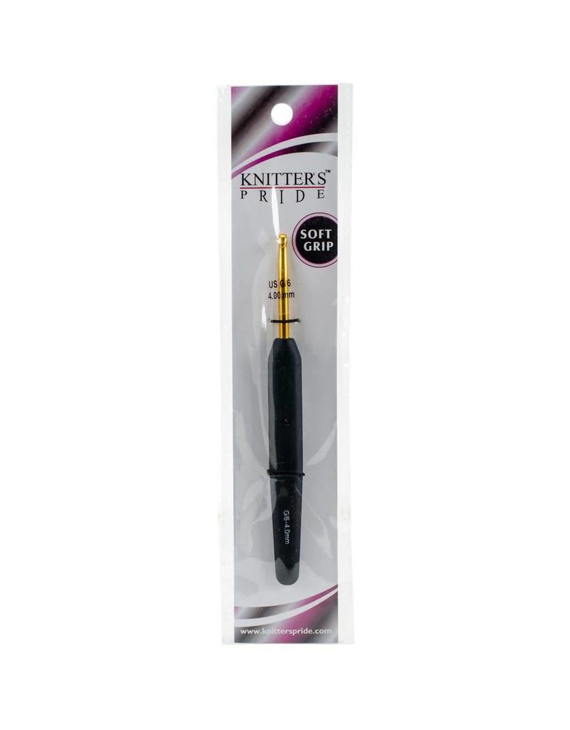 Knitters Pride KP Aluminum Gold Crochet Single End