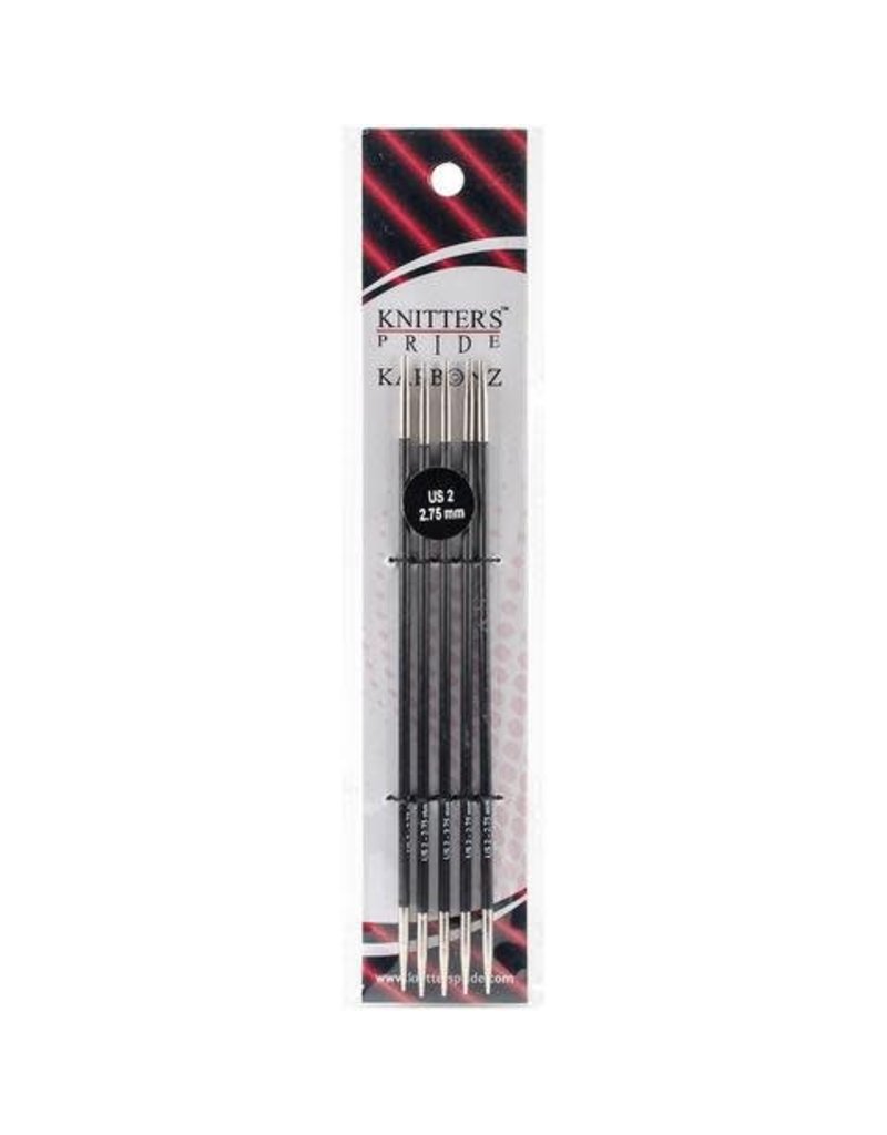 Knitters Pride KP Karbonz Double Point 6" (15cm)