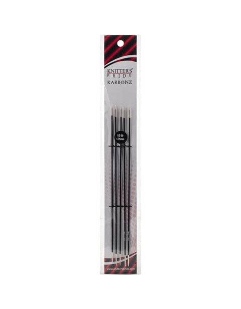 Knitters Pride KP Karbonz Double Point 8" (20cm)