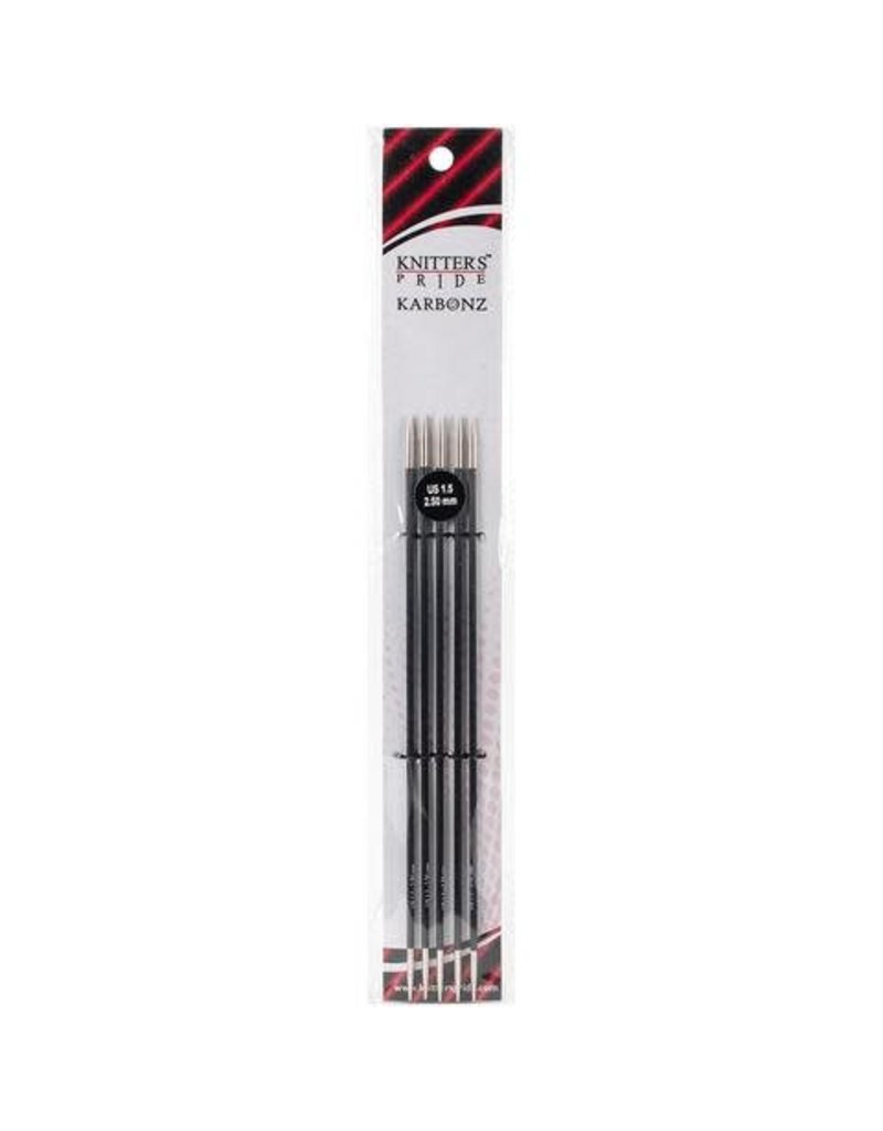Knitters Pride KP Karbonz Double Point 8" (20cm)