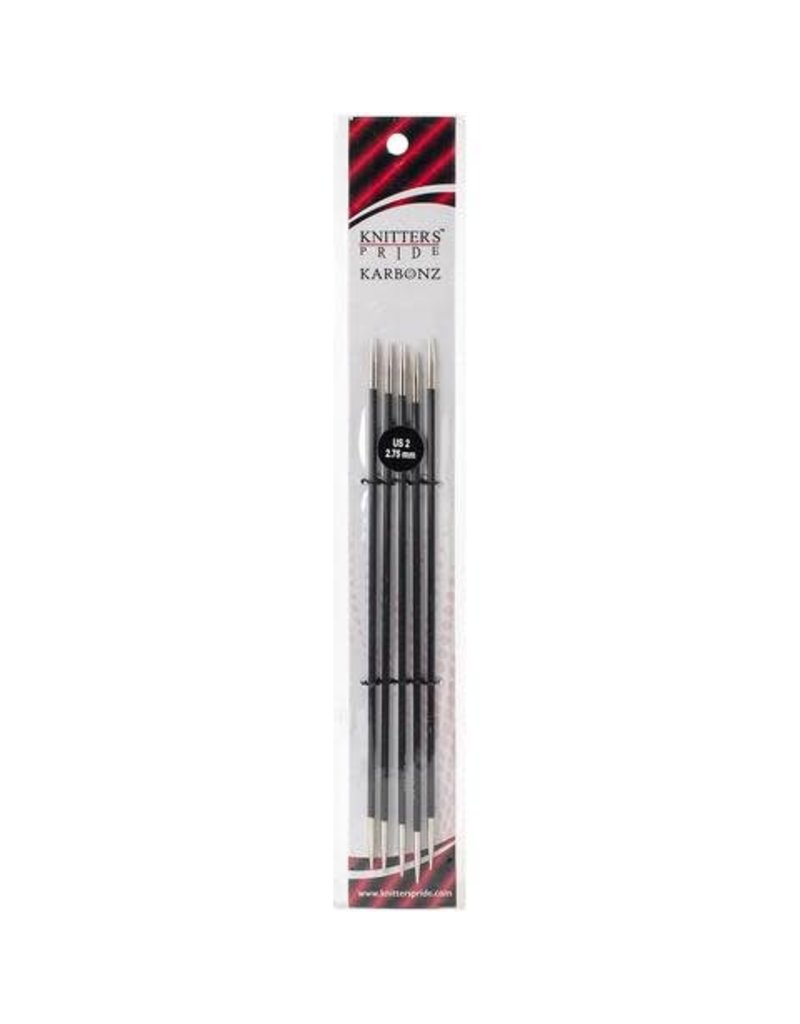 Knitters Pride KP Karbonz Double Point 8" (20cm)