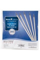 Knitters Pride KP Nova Cubics Double Point 6" (15cm) - Set of 6 (320453)