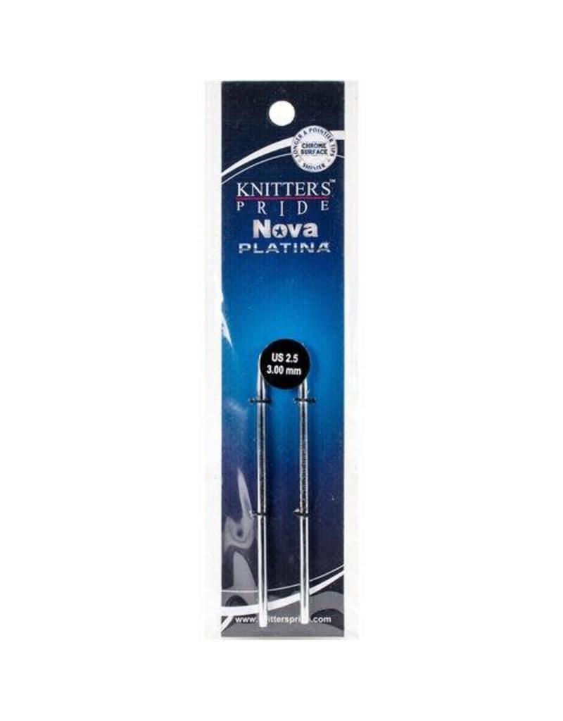 Knitters Pride KP Nova Platina Interchange Circular Needles SP