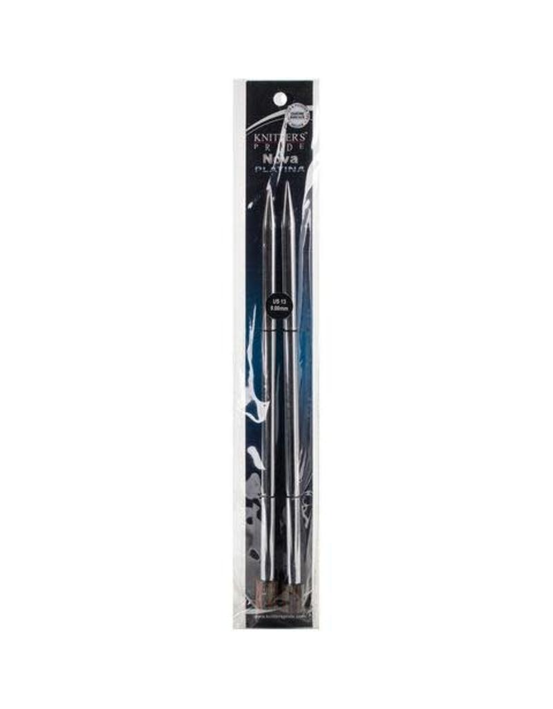 Knitters Pride KP Nova Platina Single Point 10" (25cm)