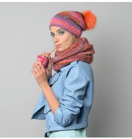 Phildar France PATTERN HAT & SNOOD WITH MIKADO