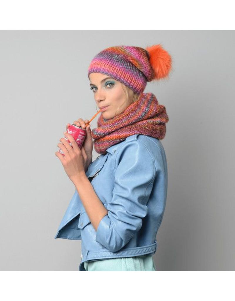 Phildar France PATTERN HAT & SNOOD