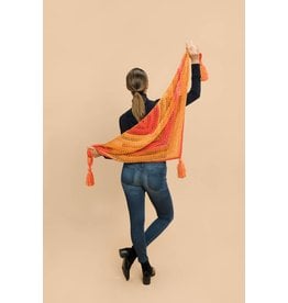 Master Knit Colore Tassel Shawl, Colore by Master Knit