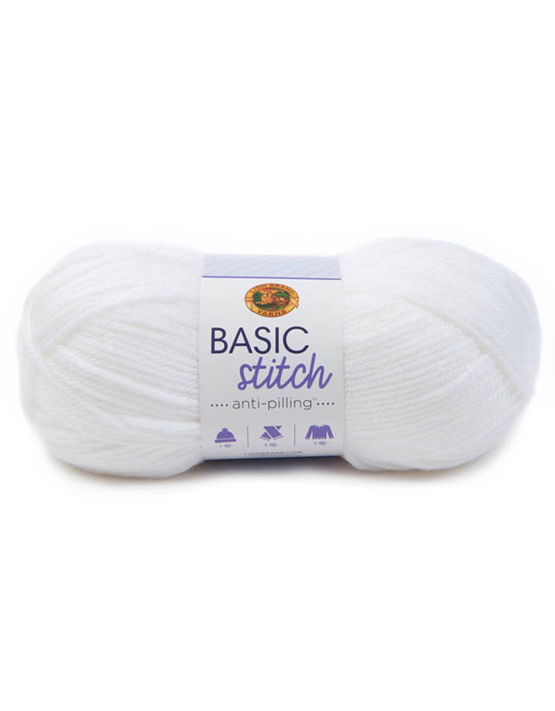 Lion Brand Basic Stitch Anti Pilling Yarn - Steel Blue