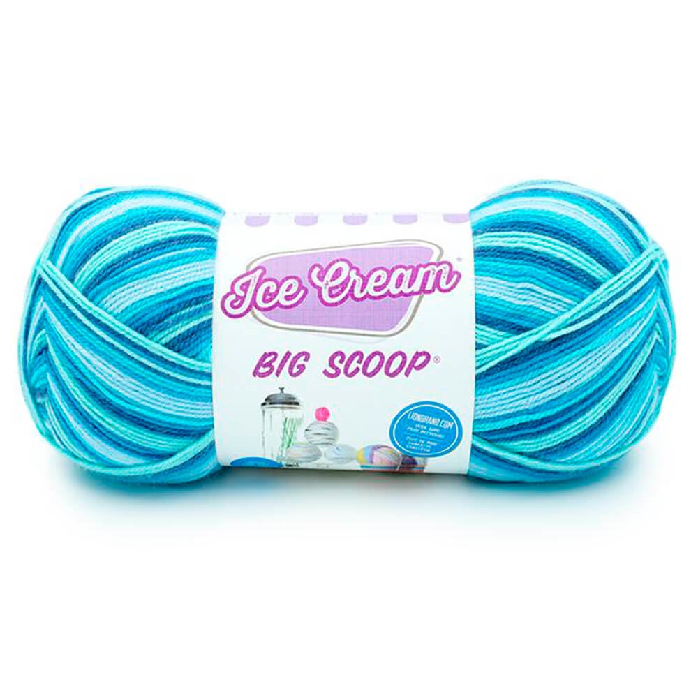 Lion Brand Yarn Ice Cream Big Scoop Yarn, Lemon Meringue : : Home