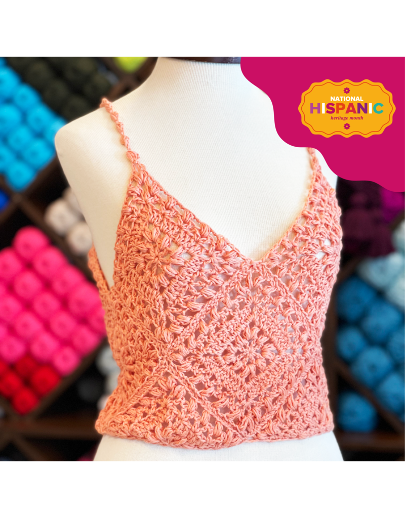 Lion Brand Tulip Square Top (Crochet)