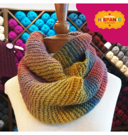 Lion Brand Cowl with a Twist, Knit
