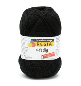 Regia Regia 4-ply  2066 - Black