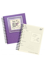 Journals Unlimited JU Yarn It! Knitting & Crochet Journal - Eggplant