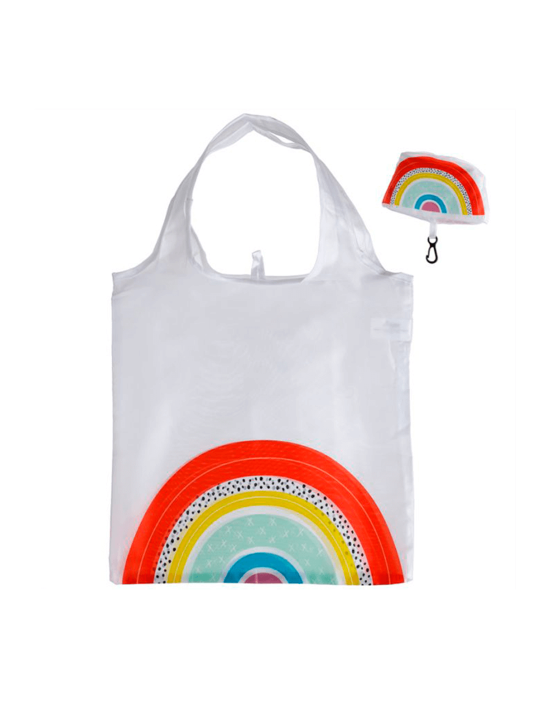 Foldable Shopping Bag - Somewhere Rainbow