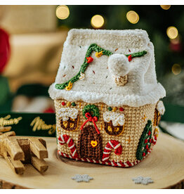 Master Knit Gingerbread House (Crochet)