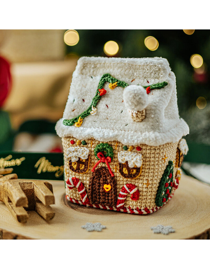 Master Knit Gingerbread House (Crochet)