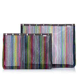 Della Q Bags Della-Q Oh Snaps XL/XXL (set of 2) - Black Rainbow