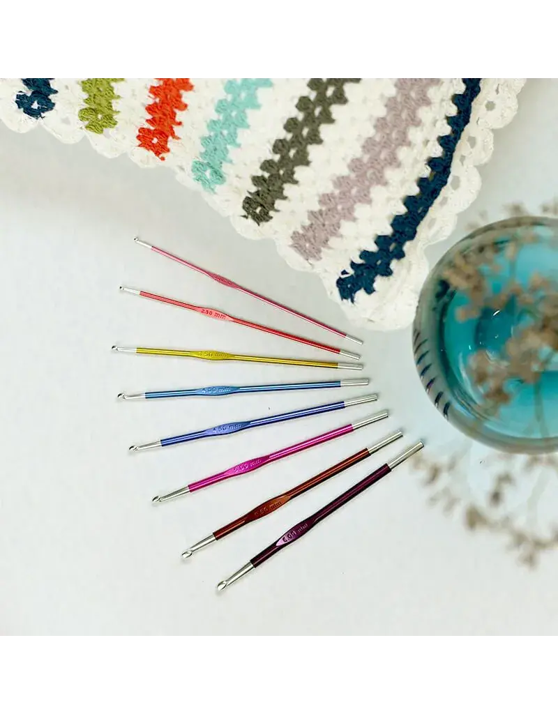 Knitters Pride KP Zing Single Ended Crochet Hooks