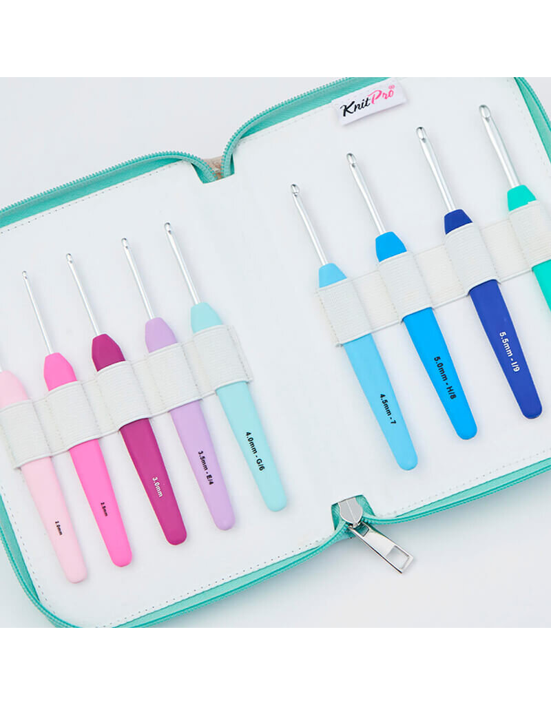 Knit Pro KNPR Waves 2.0 Crochet Hooks Deluxe Set 30951
