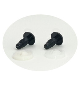 CR Amigurumi Plastic Round Eyes (Pack of 10)