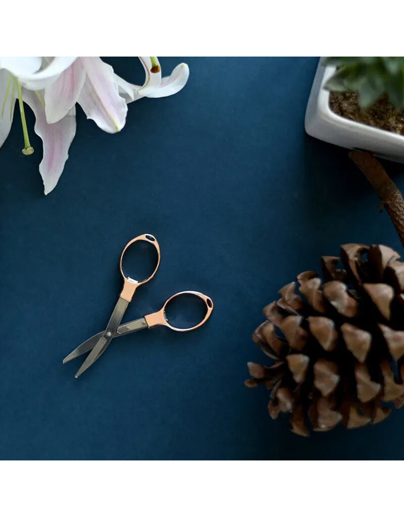 Knit Pro KNPR Folding Rose Gold Scissors 11286