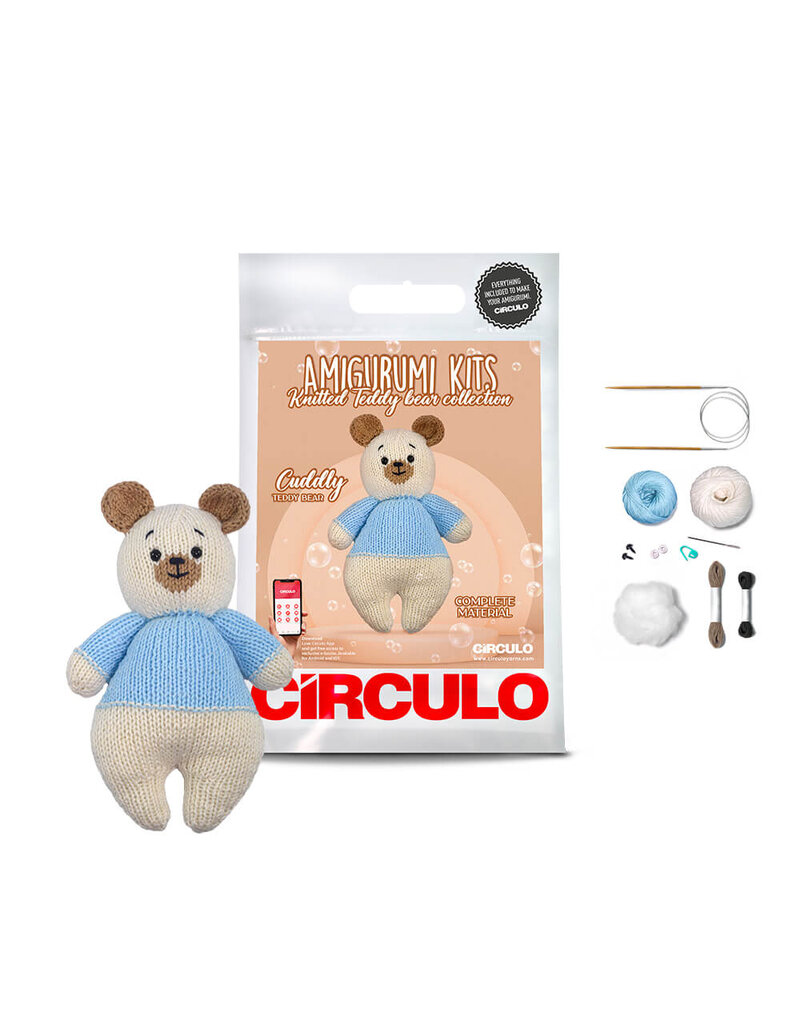 Circulo CIR Amigurumi Knitted Teddy Bear