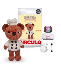 Circulo CIR Amigurumi Kit Crochet Cuddly Teddy Bear