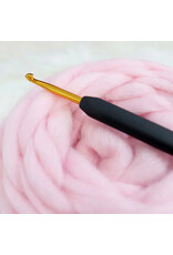 Knit Pro KNPR Aluminum Gold Crochet Single End