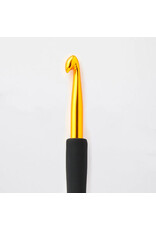 Knit Pro KNPR Aluminum Gold Crochet Single End