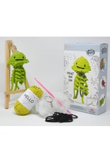 Knitty Critters Knitty Critters - Jellyfish Keychain Crochet Kit