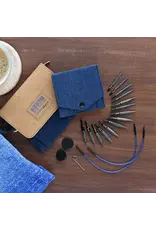 Knit Pro KNPR Indigo Wood 2" Mini IC Needle Set  20645