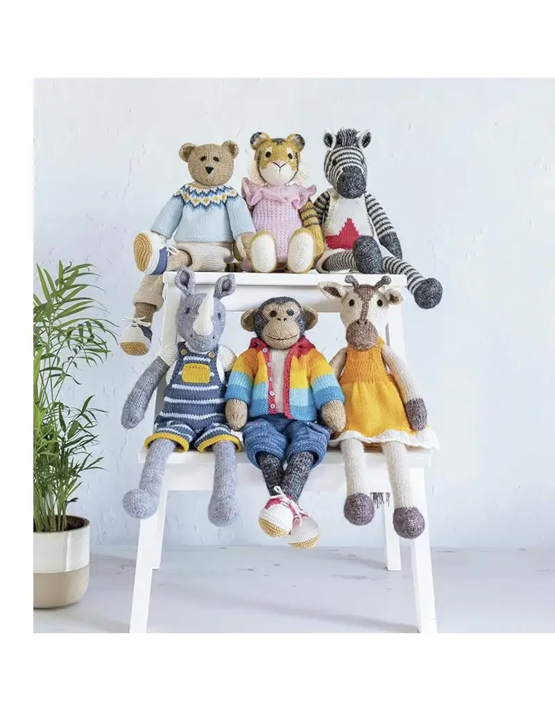 David & Charles DC Knitted Wild Animal Friends