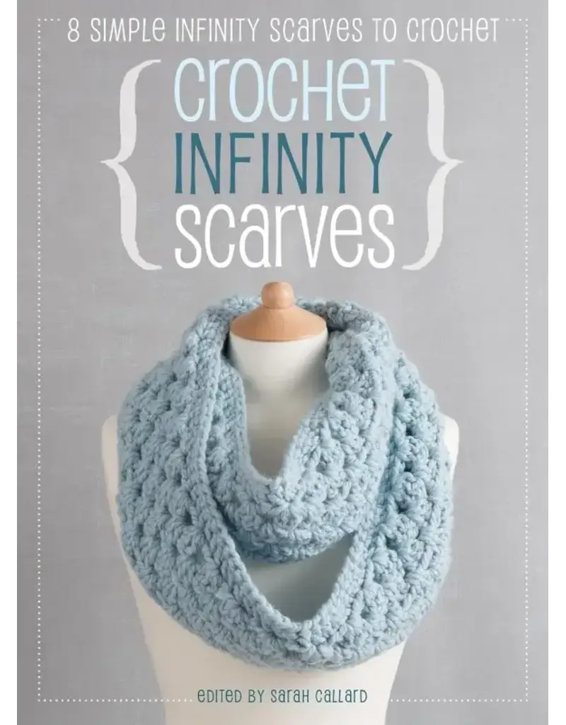 David & Charles DC Crochet Infinity Scarves