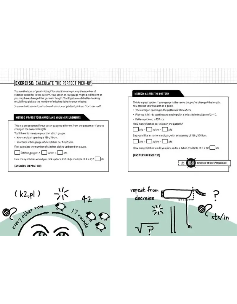 David & Charles DC Patty Lyons' Knitting Bag of Tricks: The Official Workbook