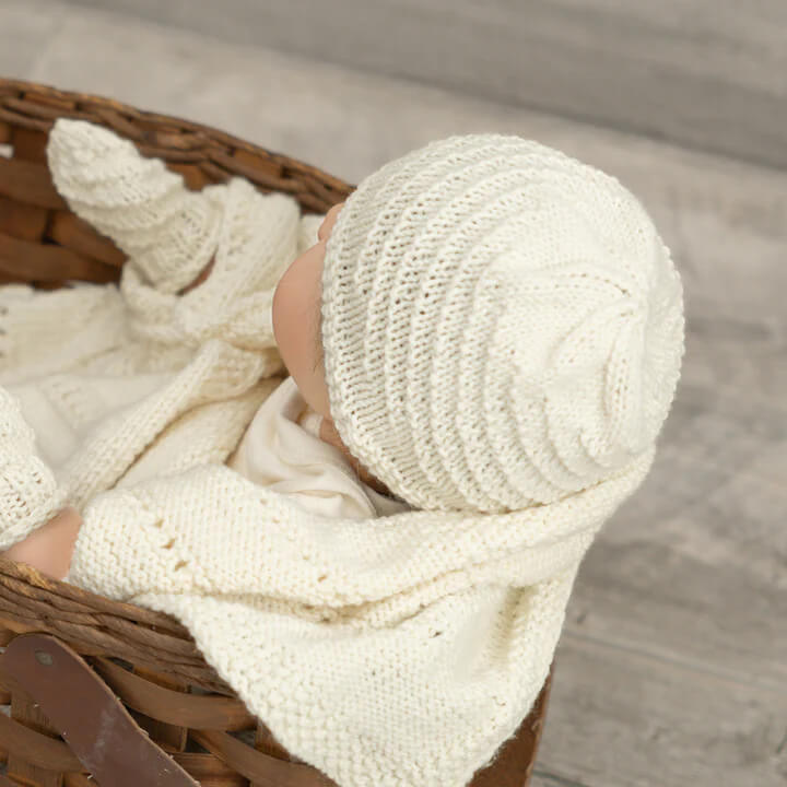 Lamkins Baby Hat and Mittens