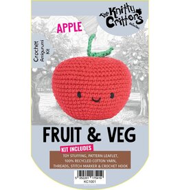 Knitty Critters Knitty Critters - Pouch Pals Fruit & Veg Crochet Kit