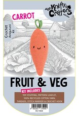 Knitty Critters Knitty Critters - Pouch Pals Fruit & Veg Crochet Kit
