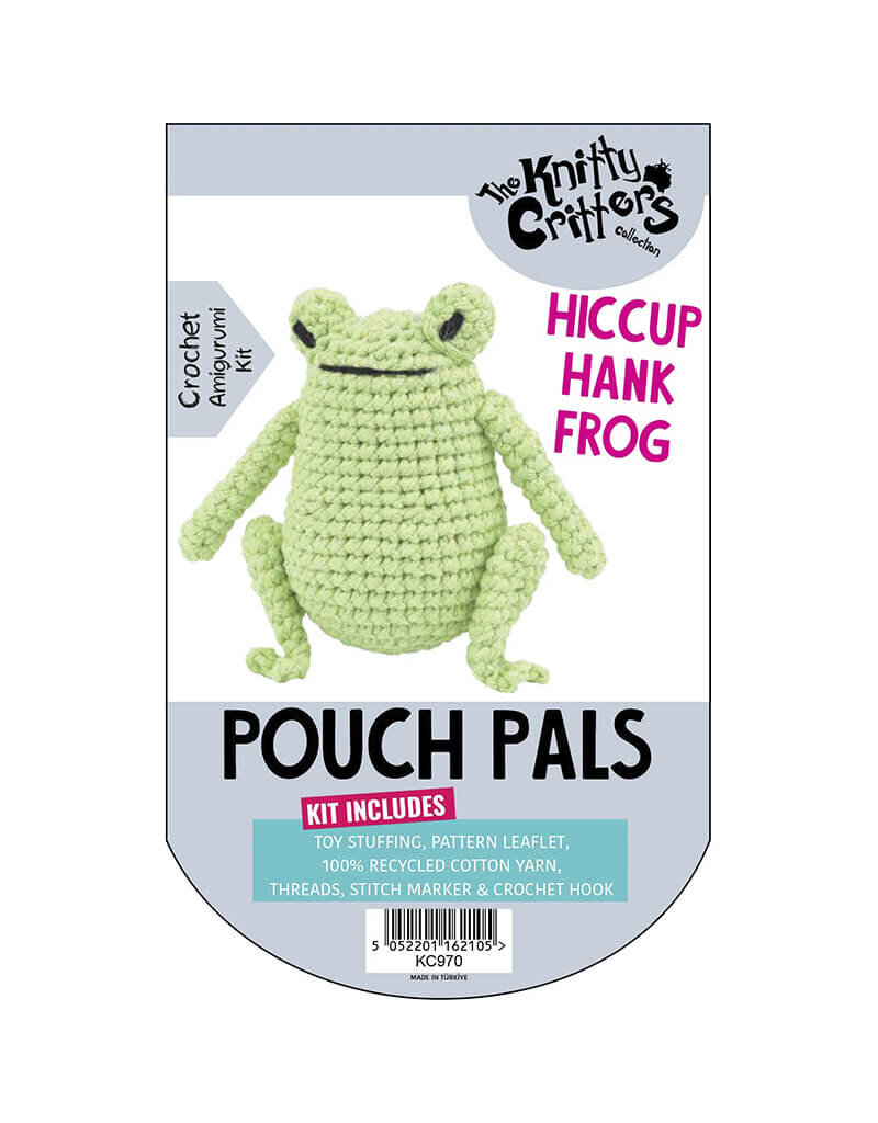 Knitty Critters Knitty Critters - Pouch Pals 3 Crochet Kit