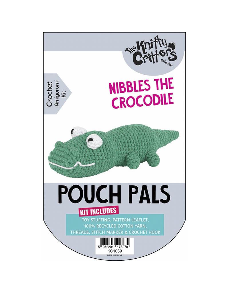 Knitty Critters Knitty Critters - Pouch Pals 3 Crochet Kit