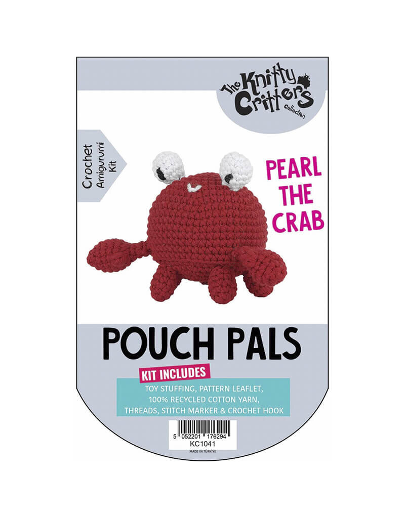 Knitty Critters Knitty Critters - Pouch Pals 3 Crochet Kit