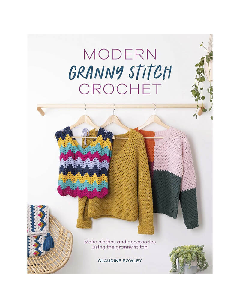 David & Charles DC Modern Granny Stitch Crochet
