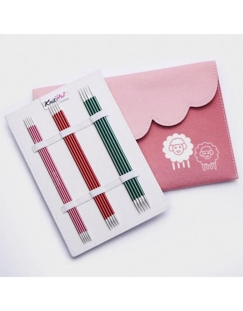 Knit Pro KNPR Zing - Double Point 6in (15cm) Needle Starter Set 47421