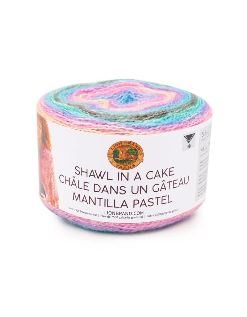 Lion Brand LB Shawl In A Cake