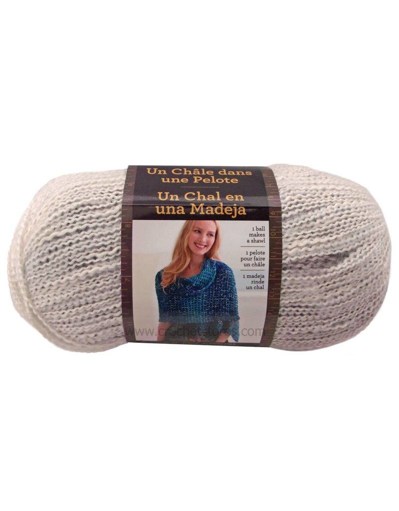 2 Ball Diagonal Shawl (Crochet) – Lion Brand Yarn