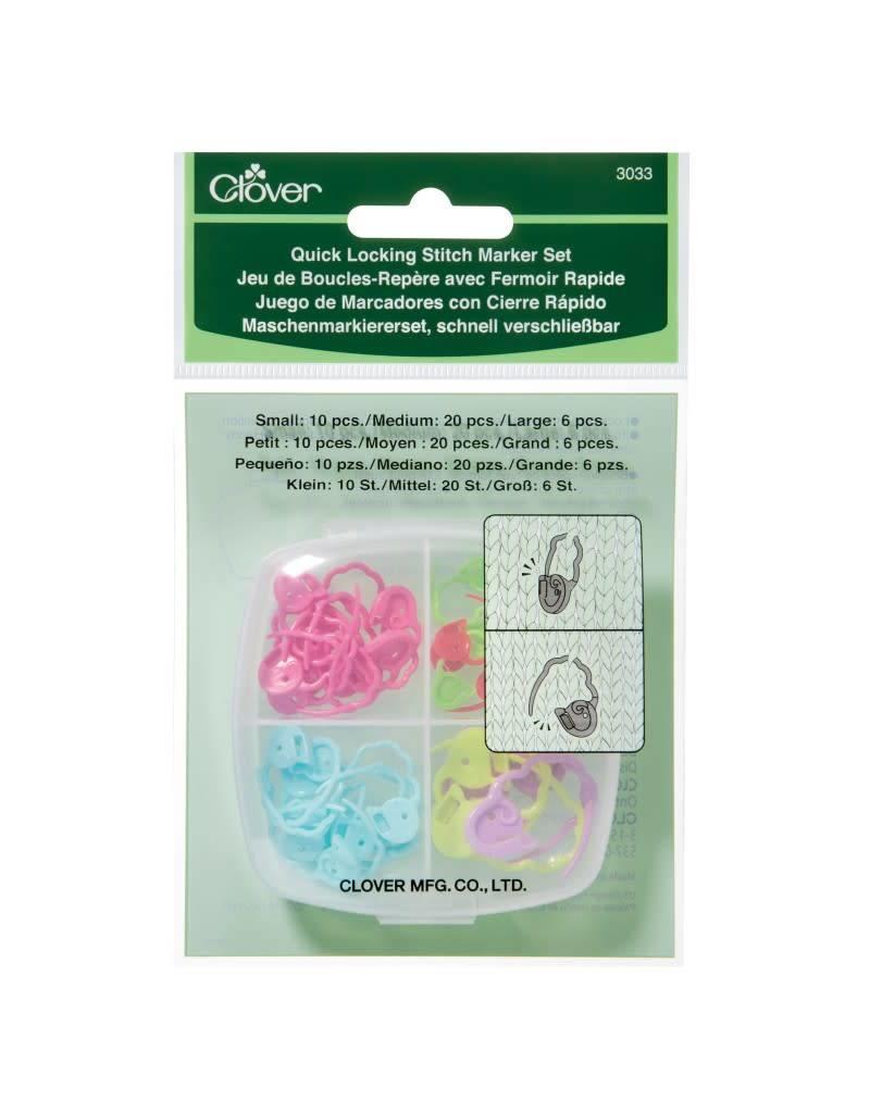 Clover CLO Quick Lock Stitch Mkr Set 3033