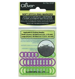 Clover CLO Soft Stitch Marker CL3107